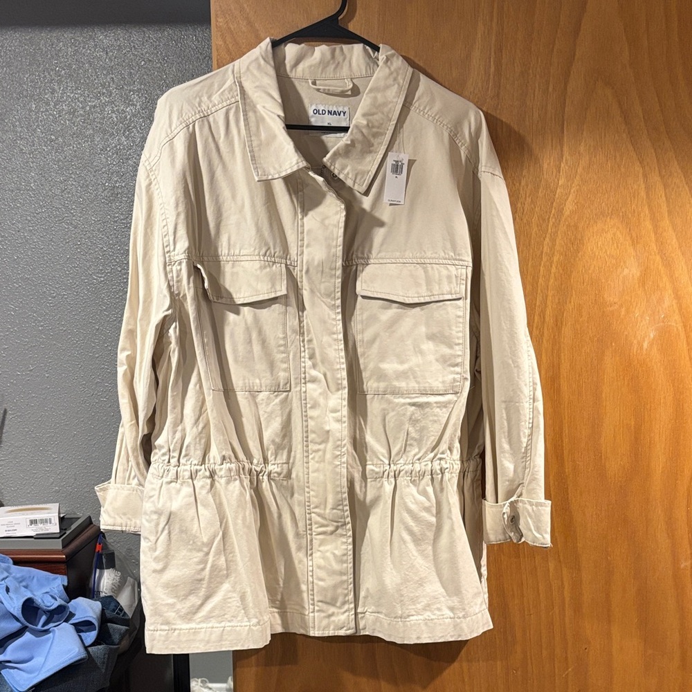 Old Navy Women's Cream Jacket
